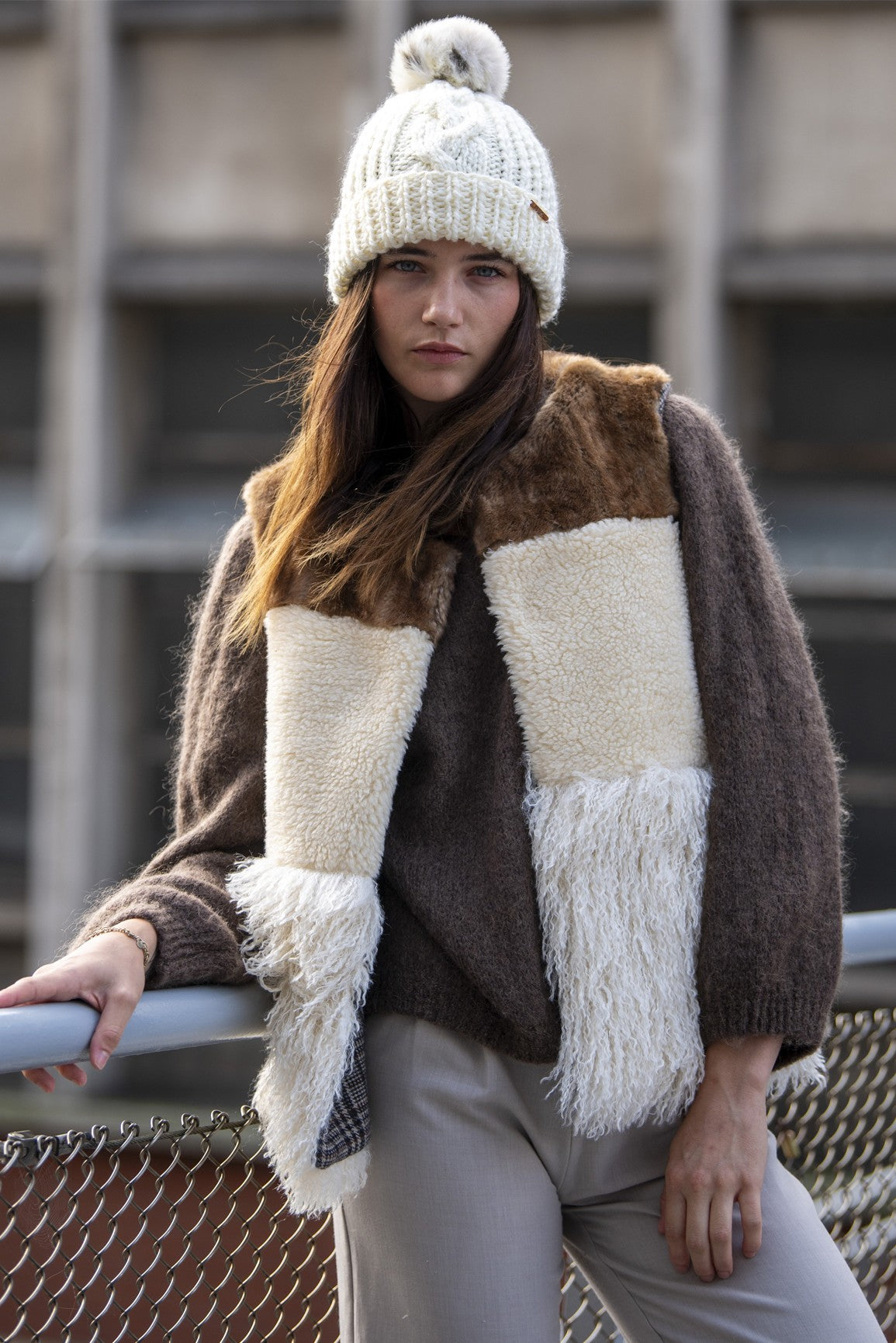 Bonnet en laine Alban