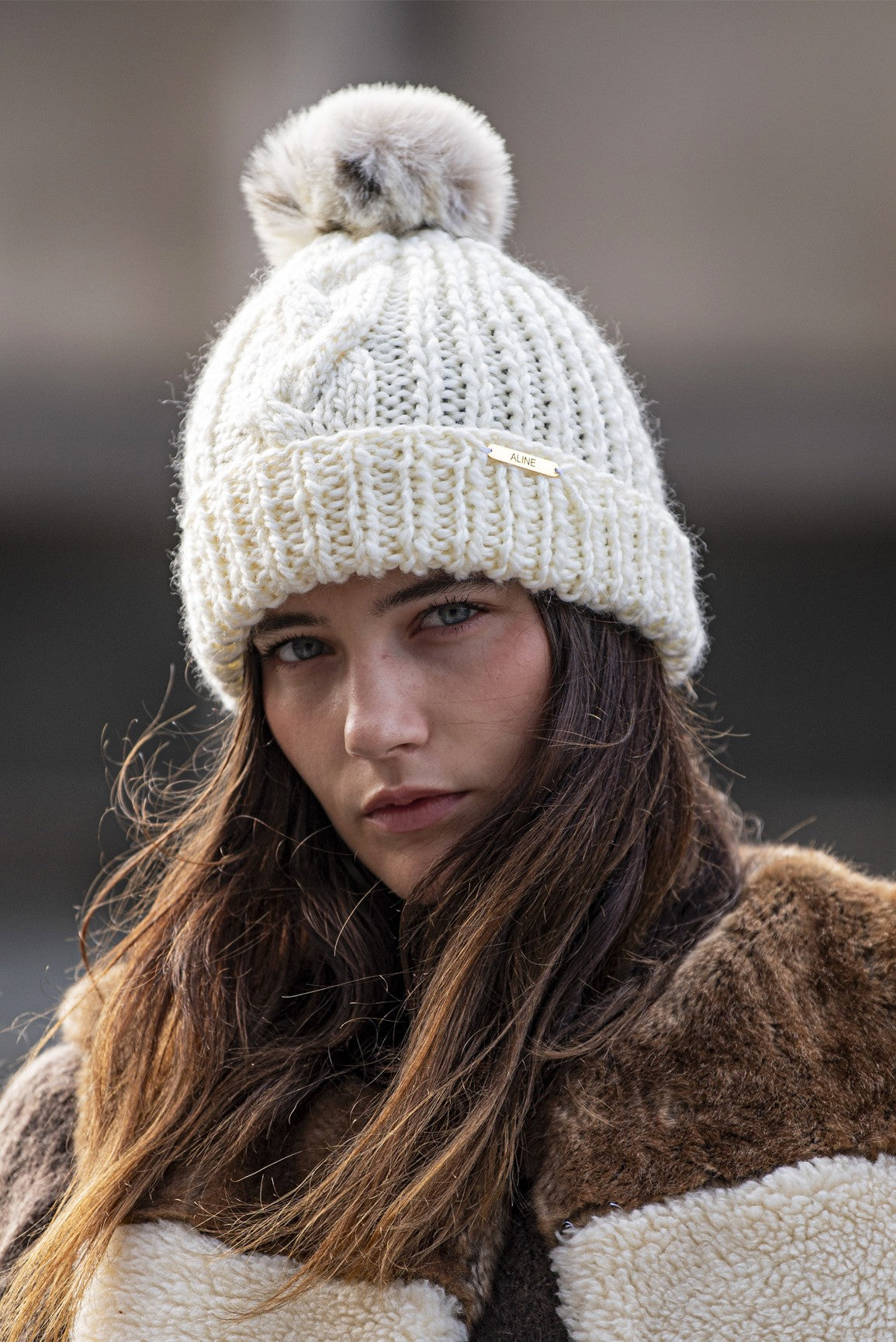 Bonnet en laine Alban