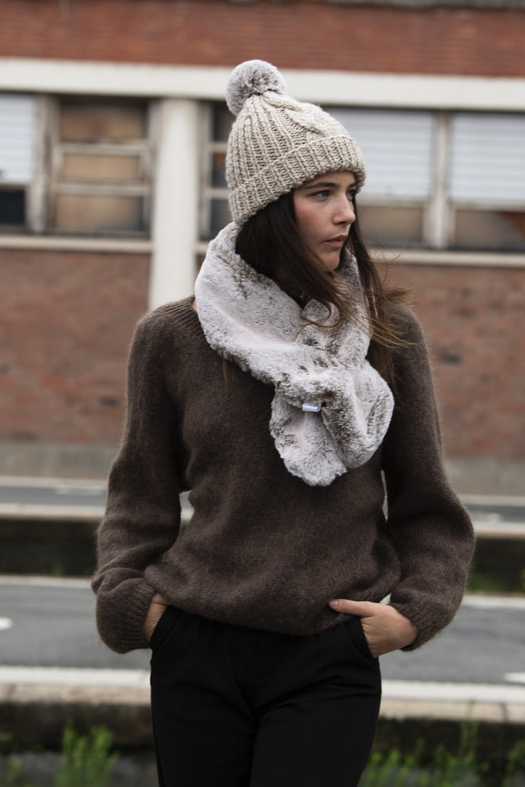 Bonnet en laine Marcel