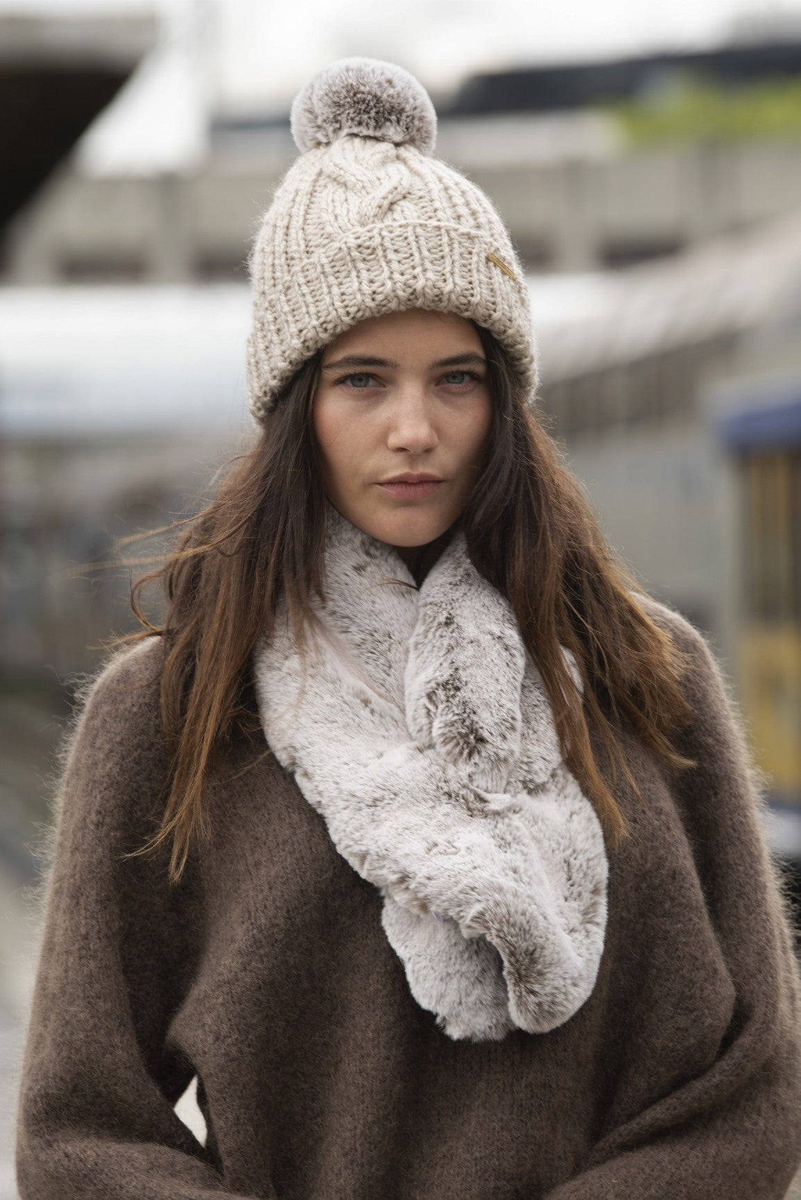 Bonnet en laine Marcel