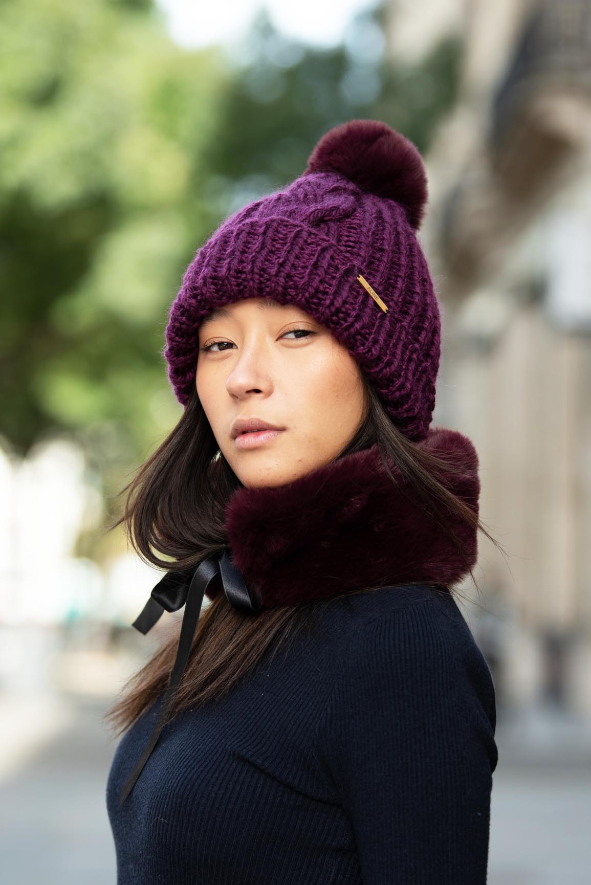 Bonnet en laine Marius