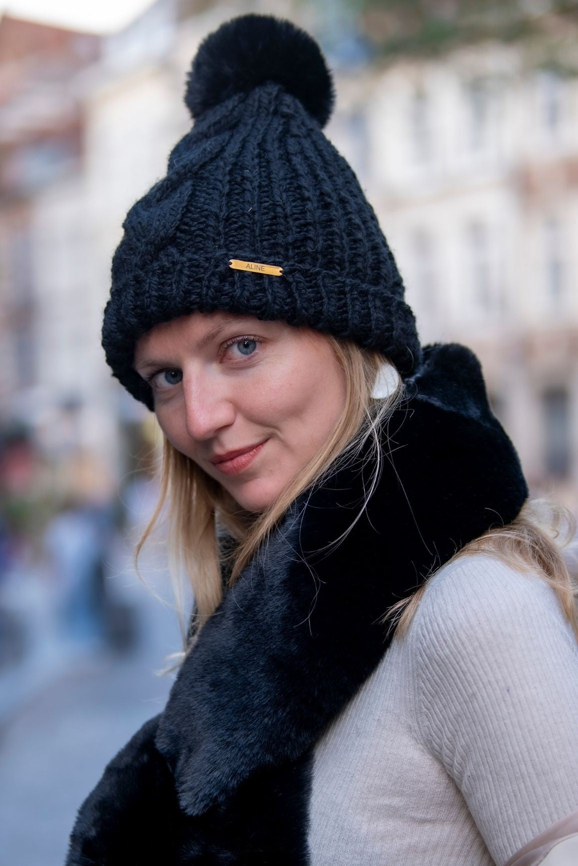 Bonnet en Laine Soline
