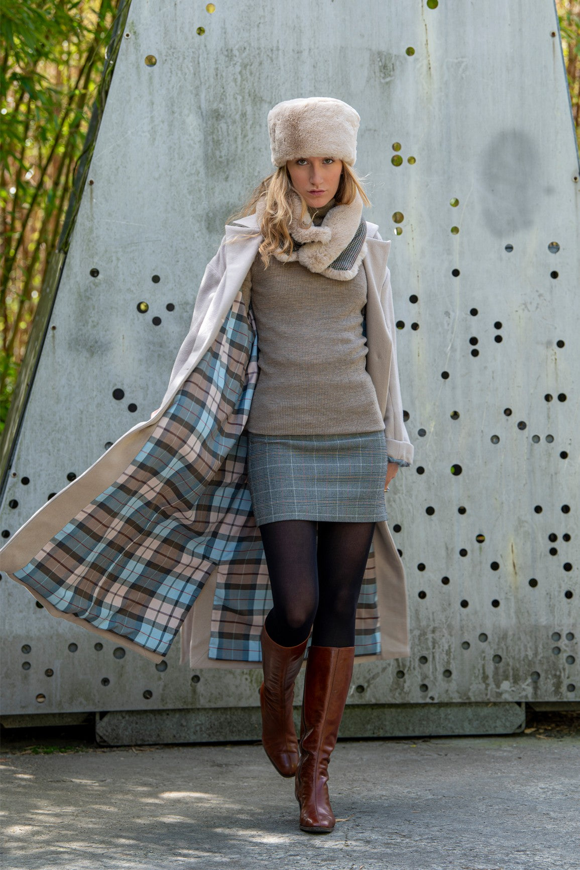 Col Snood Boutonné Victorine