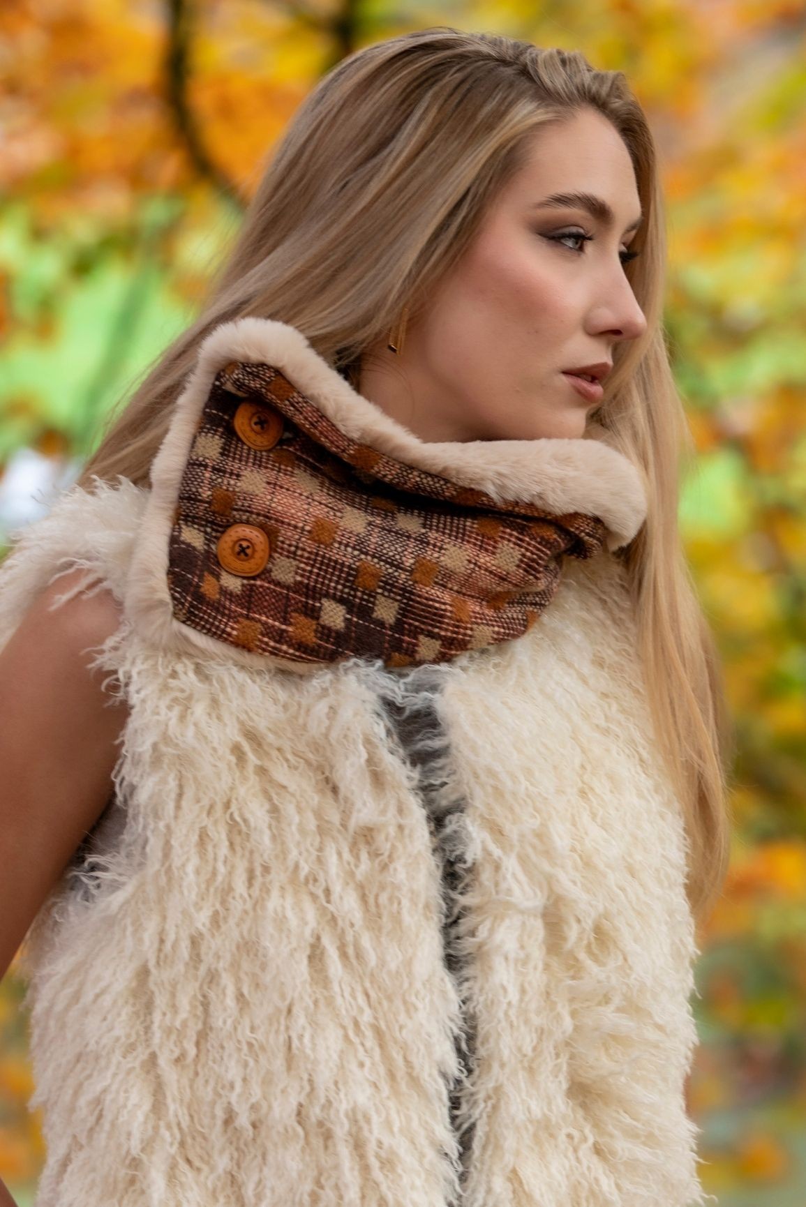Col Snood en Fausse Fourrure Amalia