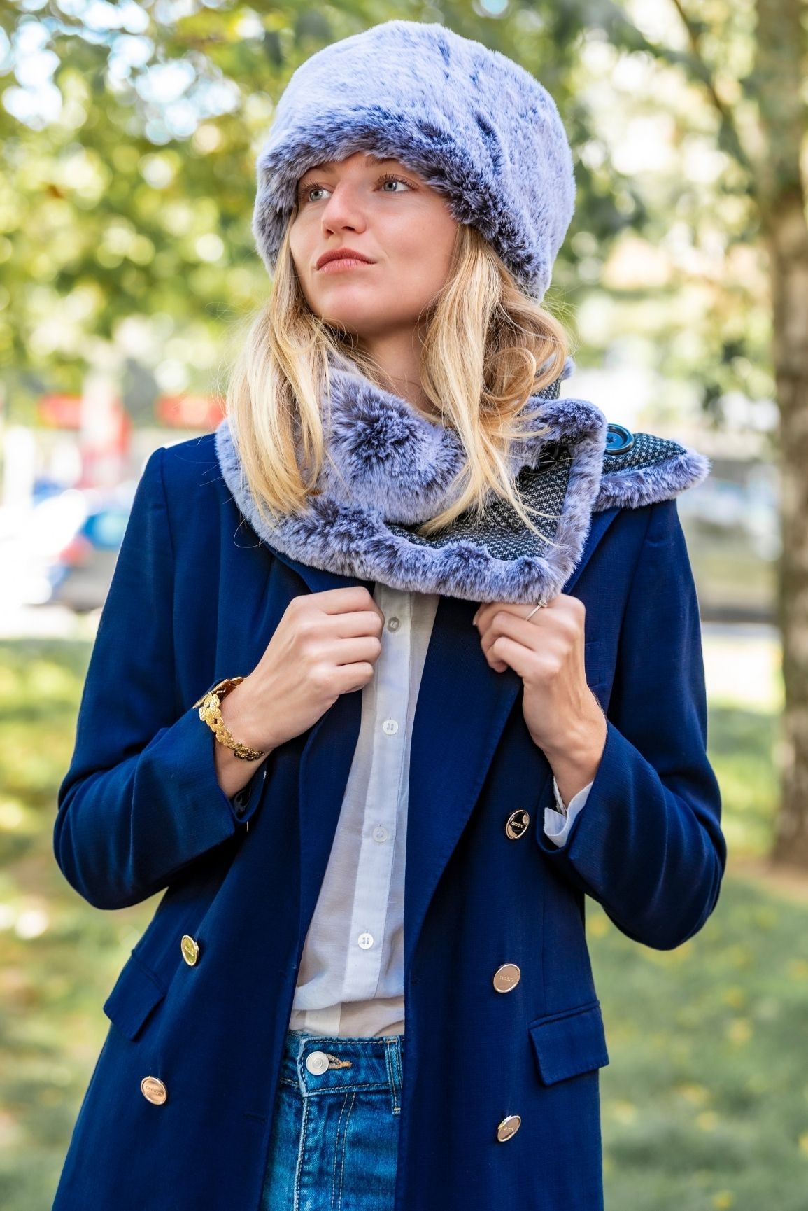 Col Snood en Fausse Fourrure Eline