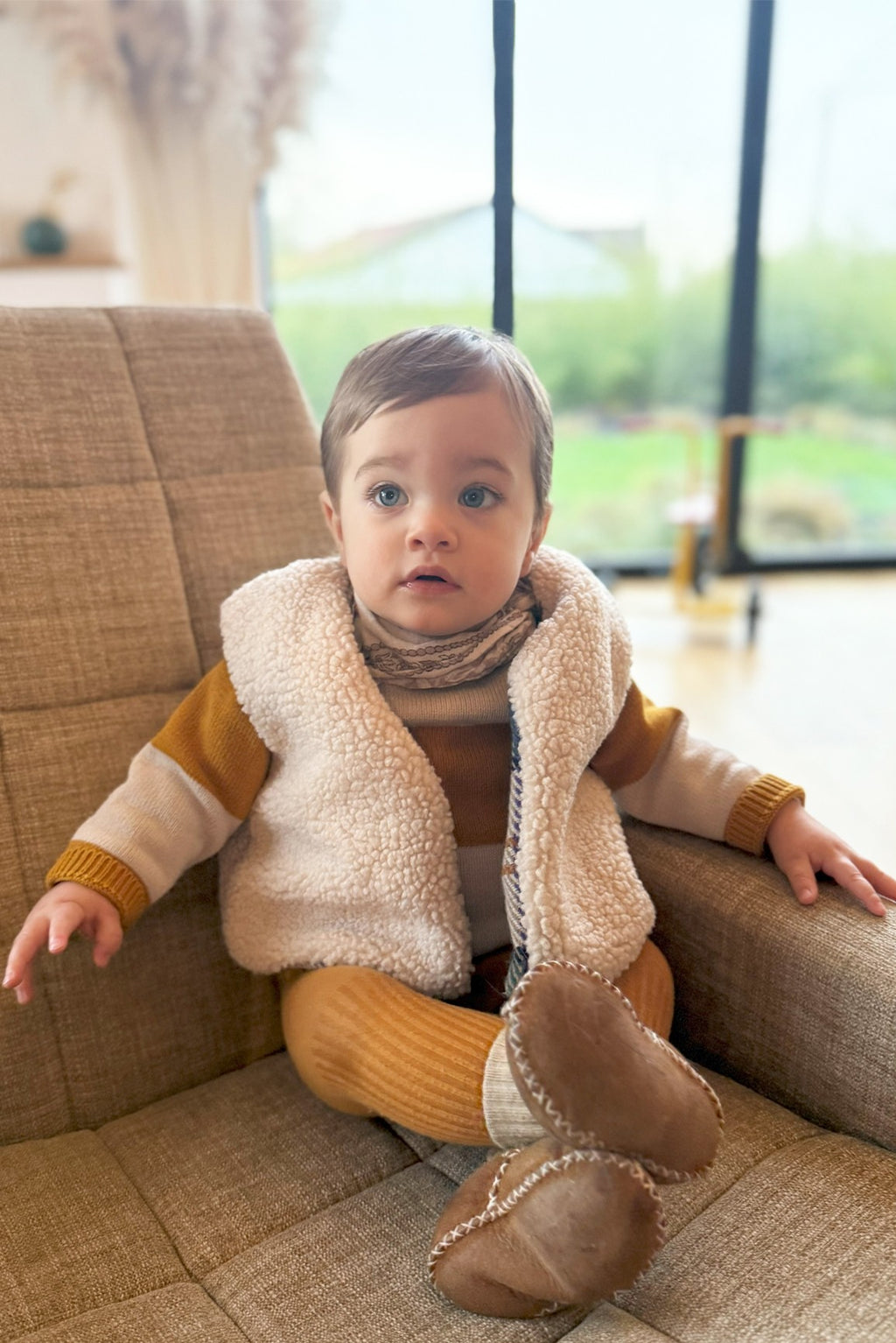 Gilet Alban en moumoute