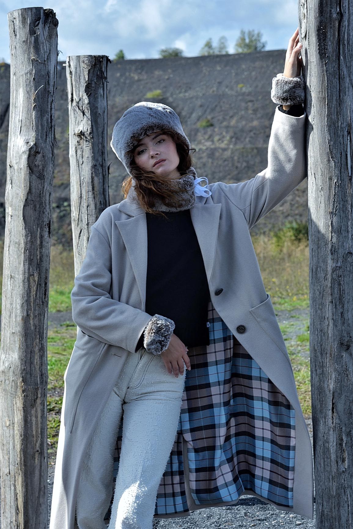 Manteau oversize Fanny