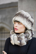 Petit col snood Lexie en fausse fourrure de haute qualité