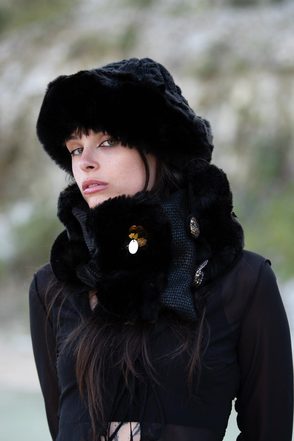 Petit col snood Serena