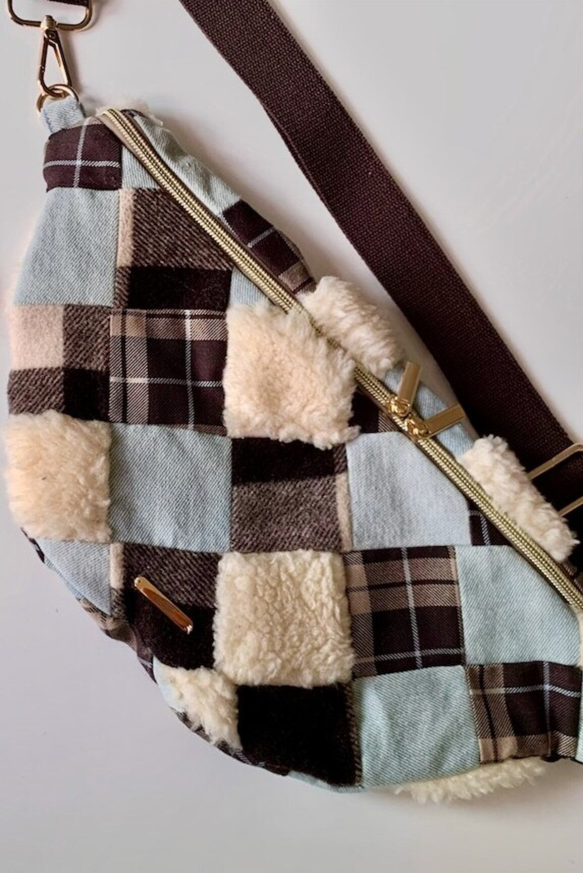 Sac banane patchwork Paola