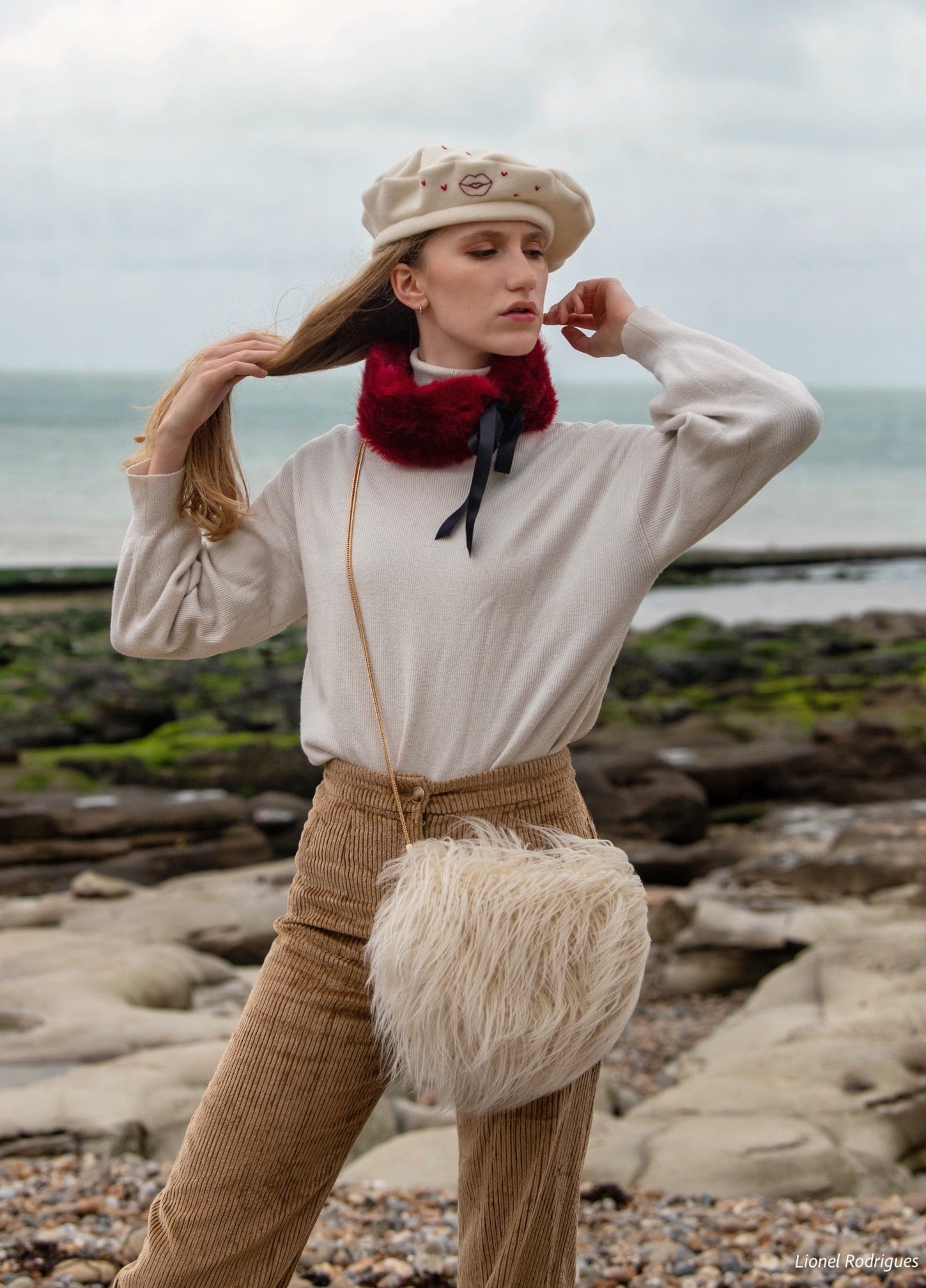 Sac Aurore en fausse fourrure