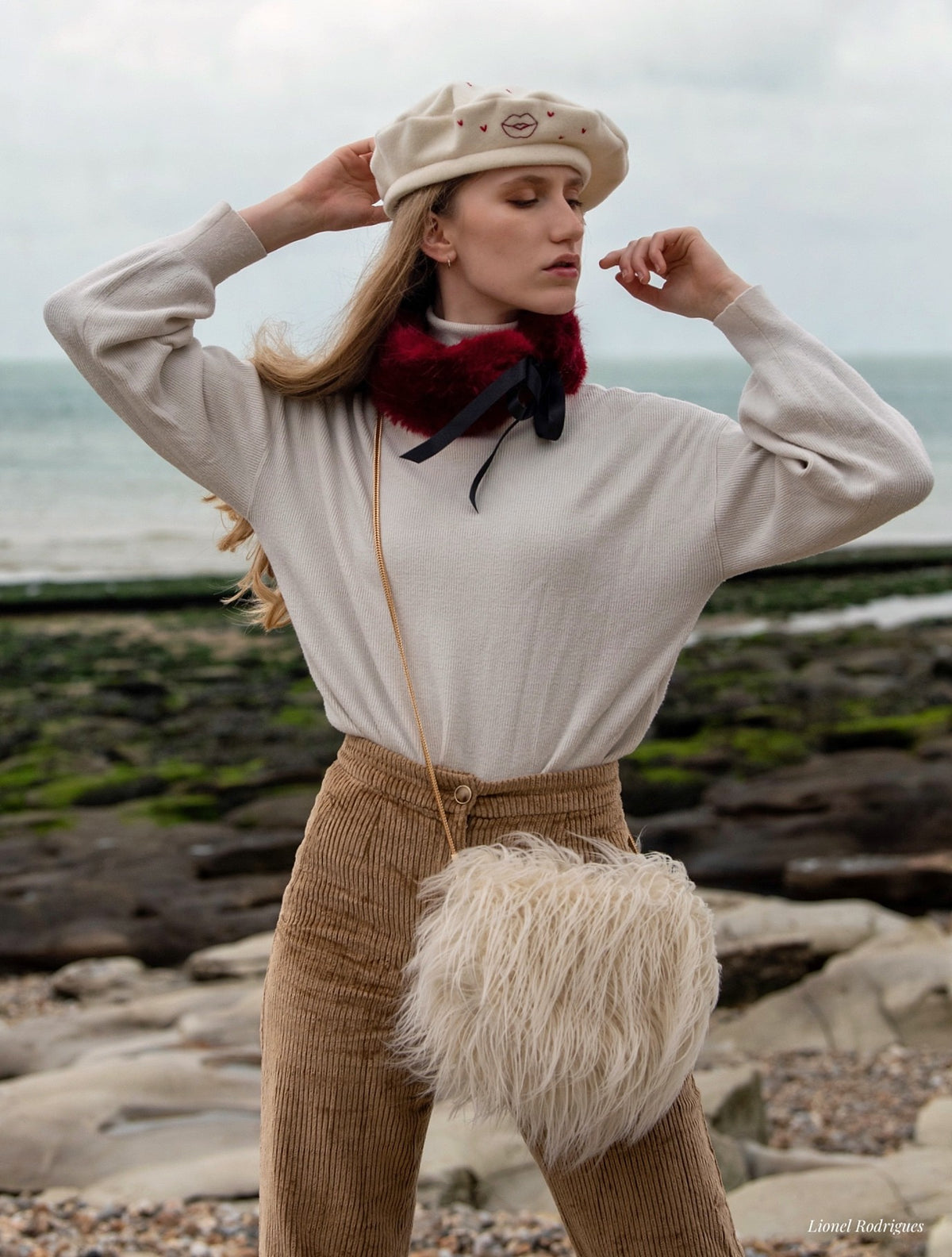Sac Aurore en fausse fourrure