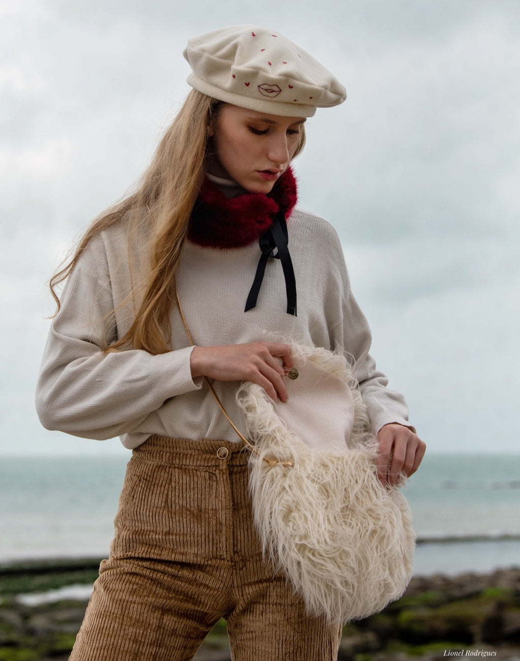 Sac Aurore en fausse fourrure