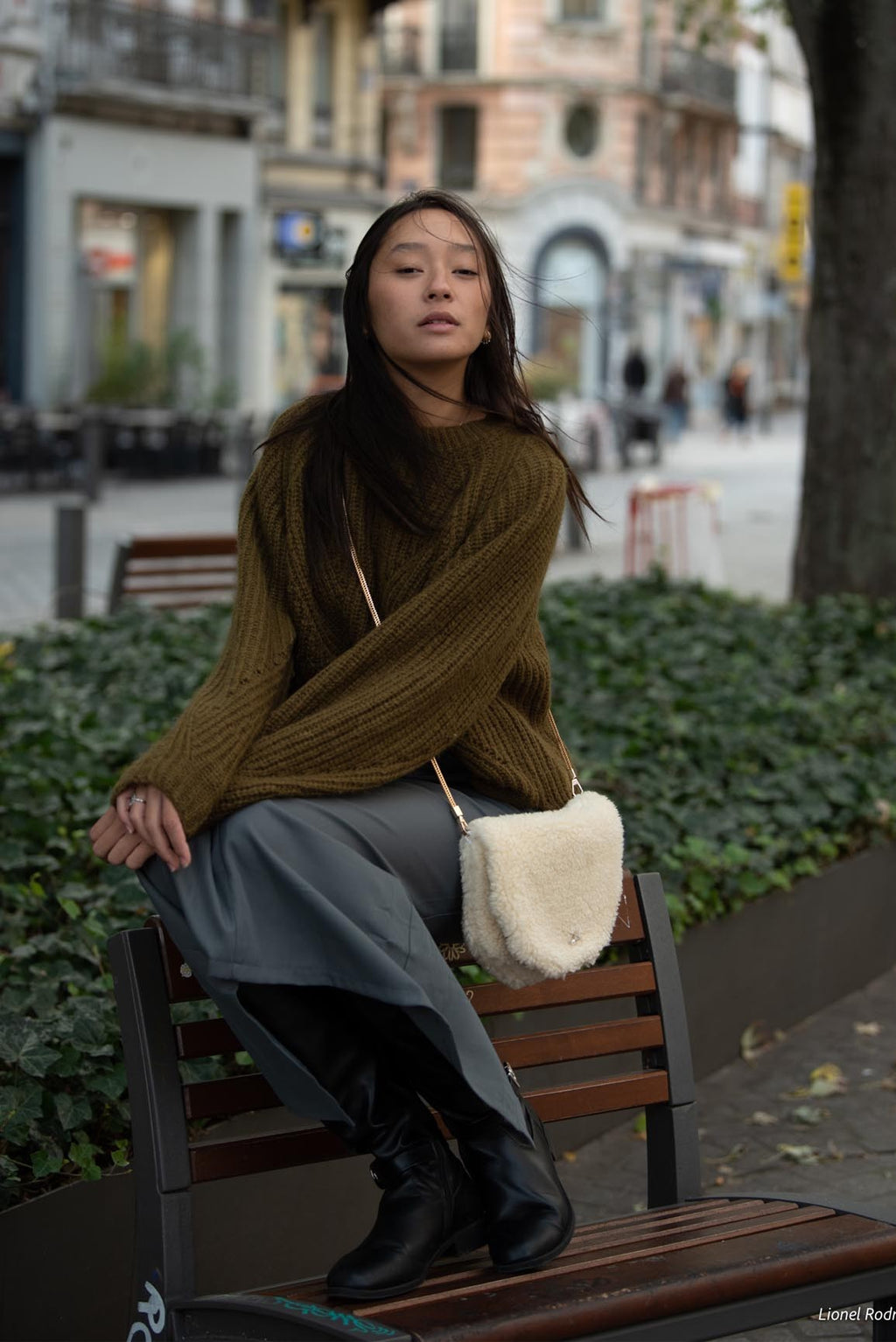 Sac Teddy en fausse fourrure