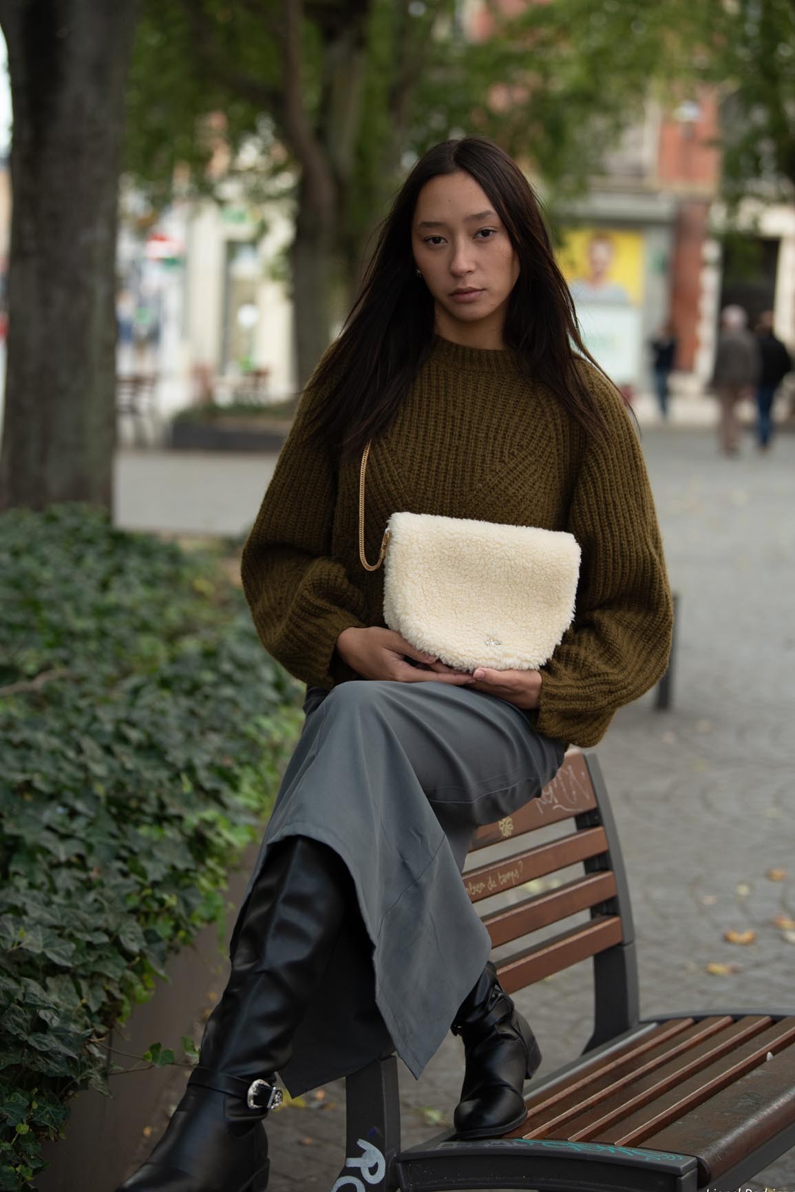 Sac Teddy en fausse fourrure